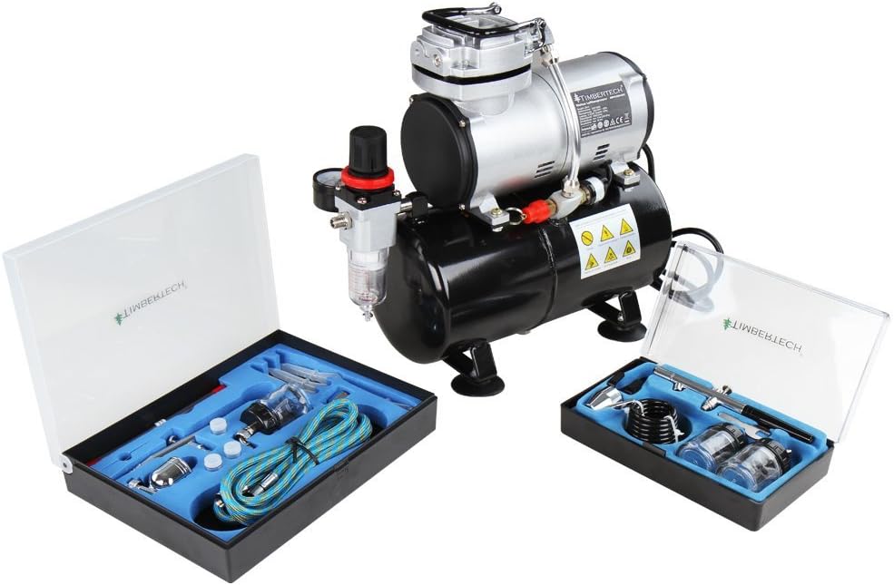 TIMBERTECH Airbrush Compressor Kit